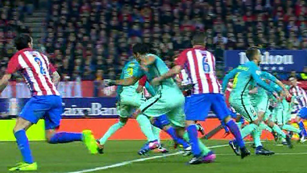 Атлетико Мадрид - Барселона 1:2 