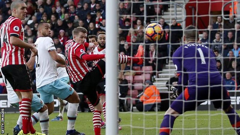 Саутхемптън - Уест Хем 1:3 