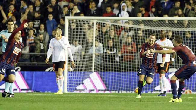 Валенсия - Ейбар 0:4 