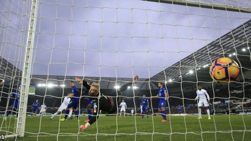 Суонзи Сити - Лестър Сити 2:0 