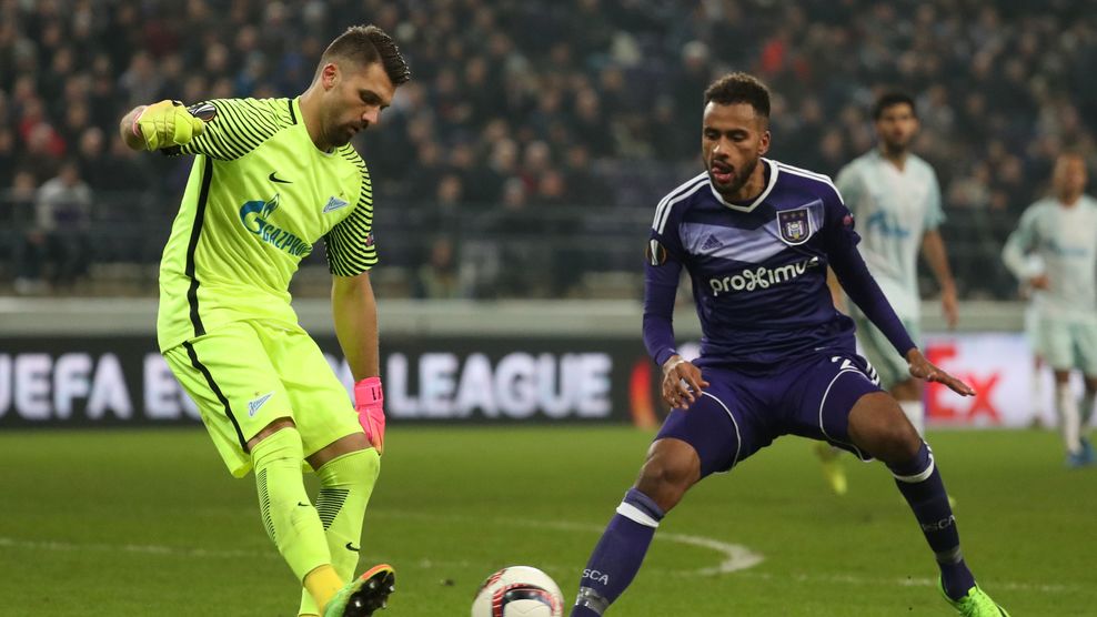 Андерлехт - Зенит 2:0 