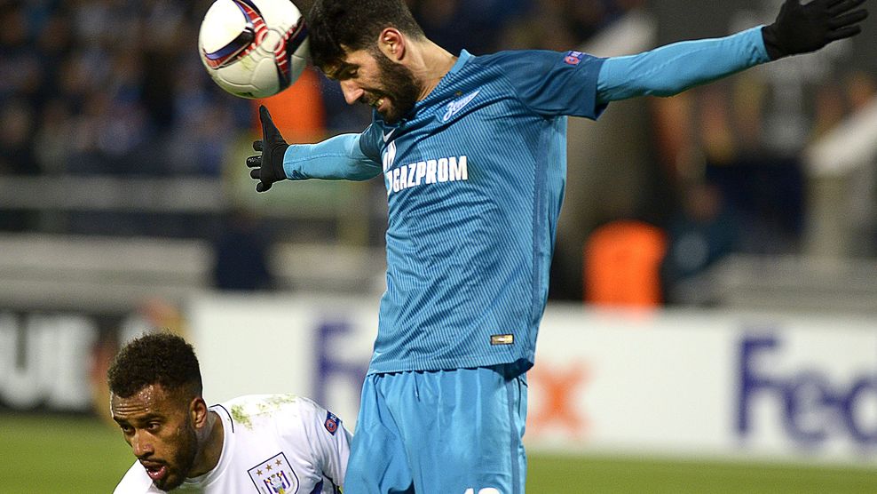 Зенит - Андерлехт 3:1 