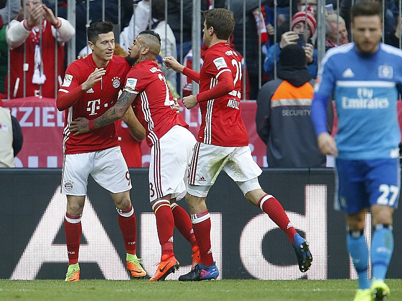 Байерн Мюнхен - Хамбургер 8:0 