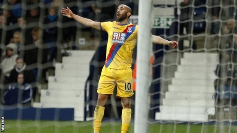 Уест Бромич - Кристъл Палас 0:2 