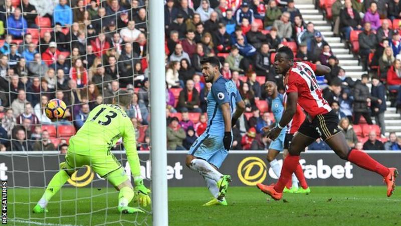 Съндърланд - Манчестър Сити 0:2 