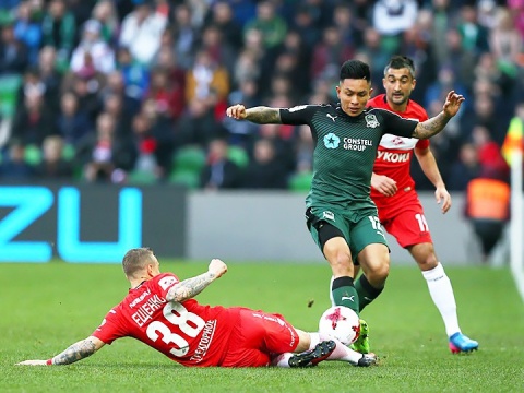 Анжи Махачкала - Рубин Казан 0:1 