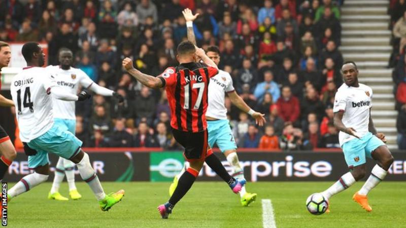 Борнемут - Уест Хем 3:2 