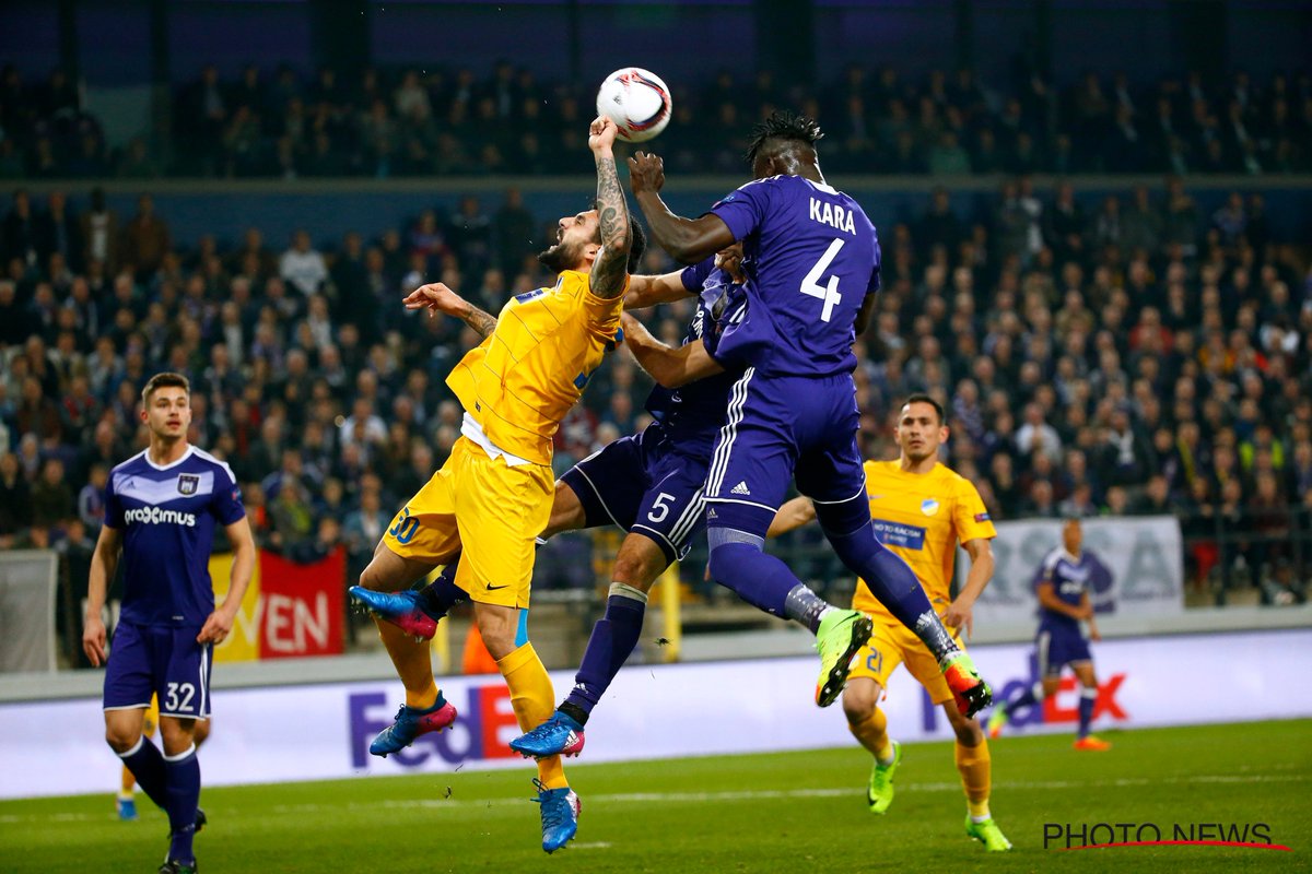 Андерлехт - АПОЕЛ Никозия 1:0 