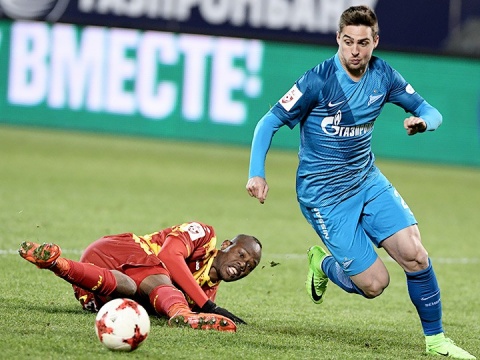 Зенит - Арсенал Тула 2:0 