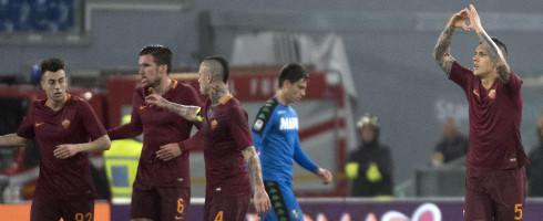 Рома - Сасуоло 3:1 