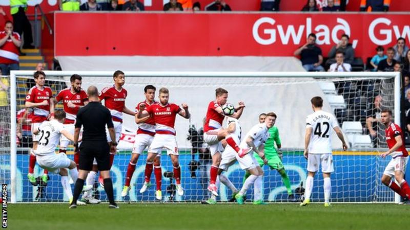 Суонзи - Мидълзбро 0:0 