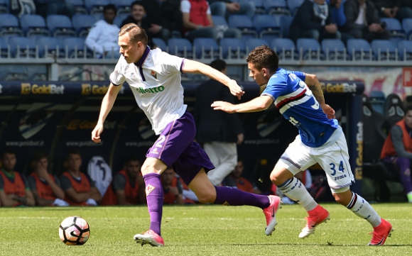 Сампдория - Фиорентина 2:2 