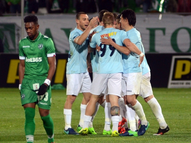 Лудогорец - Дунав 0:1 