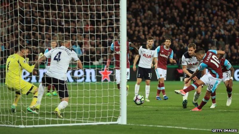 Уест Хем - Тотнъм 1:0 