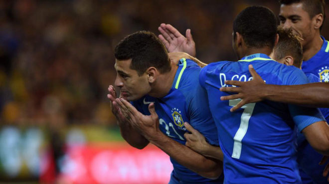 Австралия - Бразилия 0:4 