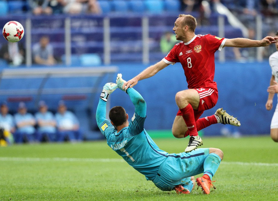 Русия - Нова Зеландия 2:0 