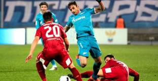 Зенит - Рубин Казан 1:2 