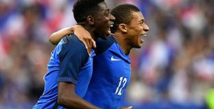 Мбапе: Дембеле ще прогресира , играейки до Меси и Суарес 