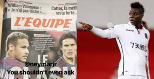 Балотели: Неймар, ти не трябва да се молиш за дузпите 