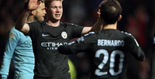 Бристол Сити - Манчестър Сити 2:3 