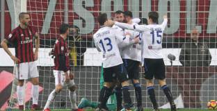 Аталанта писа двойка на Милан (видео)