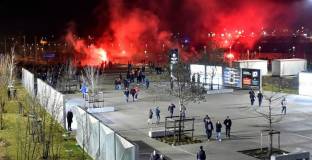 Осем полицая пострадаха от сблъсъците в Лион 