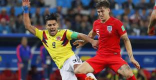 Стоунс: Колумбия е най-грозният отбор, с който съм играл 