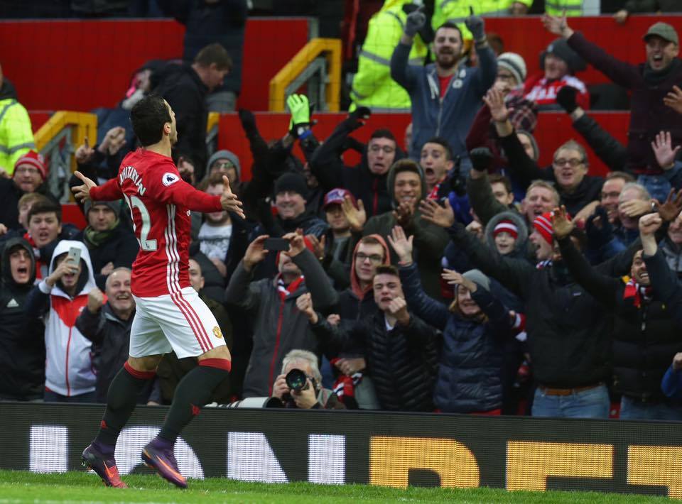 Мхитарян: Посвещавам гола си на всички фенове на Юнайтед