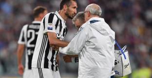 Киелини повече няма да играе през този сезон 