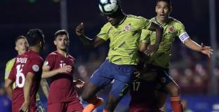 Колумбия повали Катар в 86-та минута