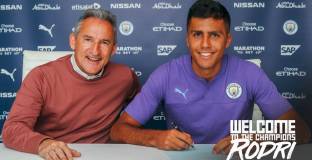 Сити обяви за трансфера на Родри