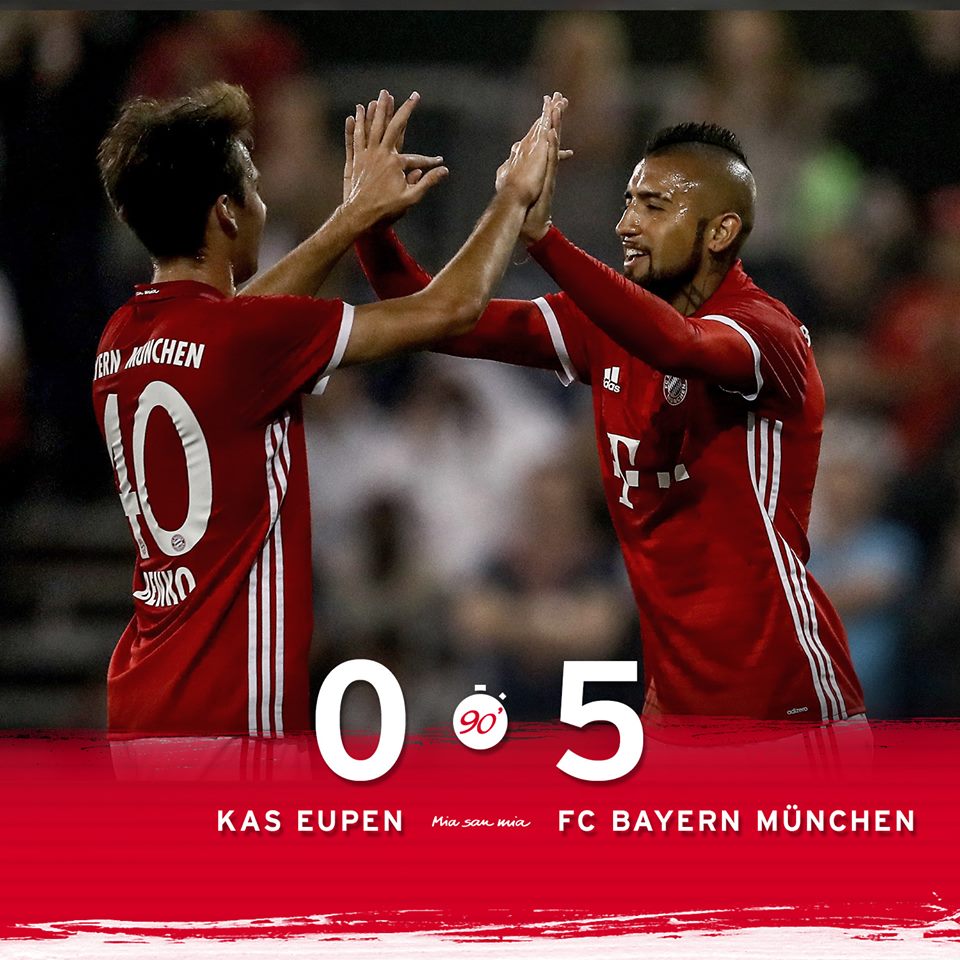 Юпен - Байерн Мюнхен 0:5 