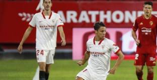 Гол от дузпа носи успеха на Севиля срещу Осасуна