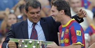 Лапорта обясни защо има най-големи шансове да задържи Меси