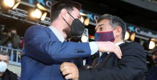 Лапорта: Радвам се за Меси