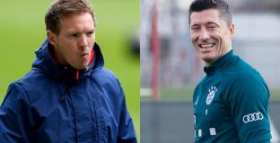 Нагелсман: Левандовски е най-добрият нападател в света