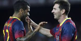Алвеш: Барса загуби много от напускането на Меси и Неймар