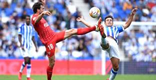 Реал Сосиедад изпусна да победи Севиля (видео)