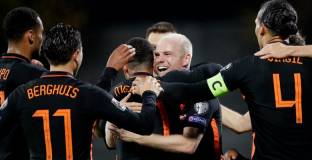 Нидерландия вкара само един на Латвия