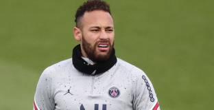 Неймар тренира преди мача с Реал Мадрид 