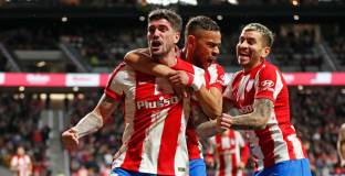 Атлетико Мадрид - Кадис 2:1 