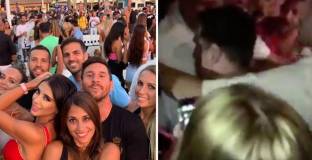 Меси, Суарес и Алба се срещнаха с Фабрегас на Ибиса