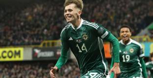 Северна Ирландия - Дания 2:0 