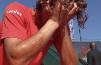 Циципас се разплака след победата си във финала на Монте Карло. 