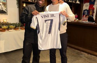 “Легенда!”. Винисиус публикува снимка с Надал. 