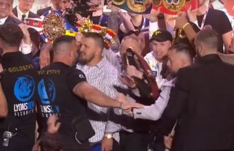 Фюри избута Усик.