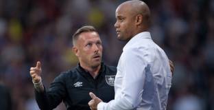  Белами бе назначен за временен мениджър на Бърнли