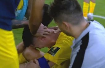 Роналдо плака няколко минути след загубата от Ал-Насър. 