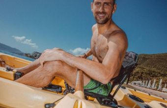 Джокович пусна ироничен пост, показвайки как ще стигне до Игрите. 