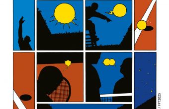 Официалният плакат на Roland Garros 2025 е представен под формата на комикс.